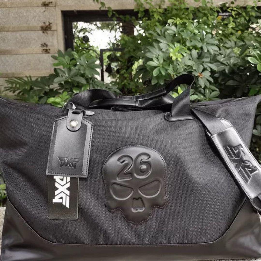 PXGゴルフメンズボストンバッグ　旅行バッグ　大容量　黒