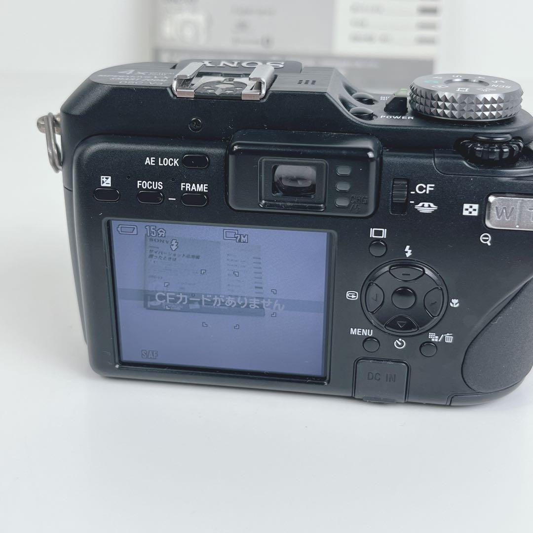 【美品】SONY CYBER-SHOT DSC-V3 デジタルカメラ