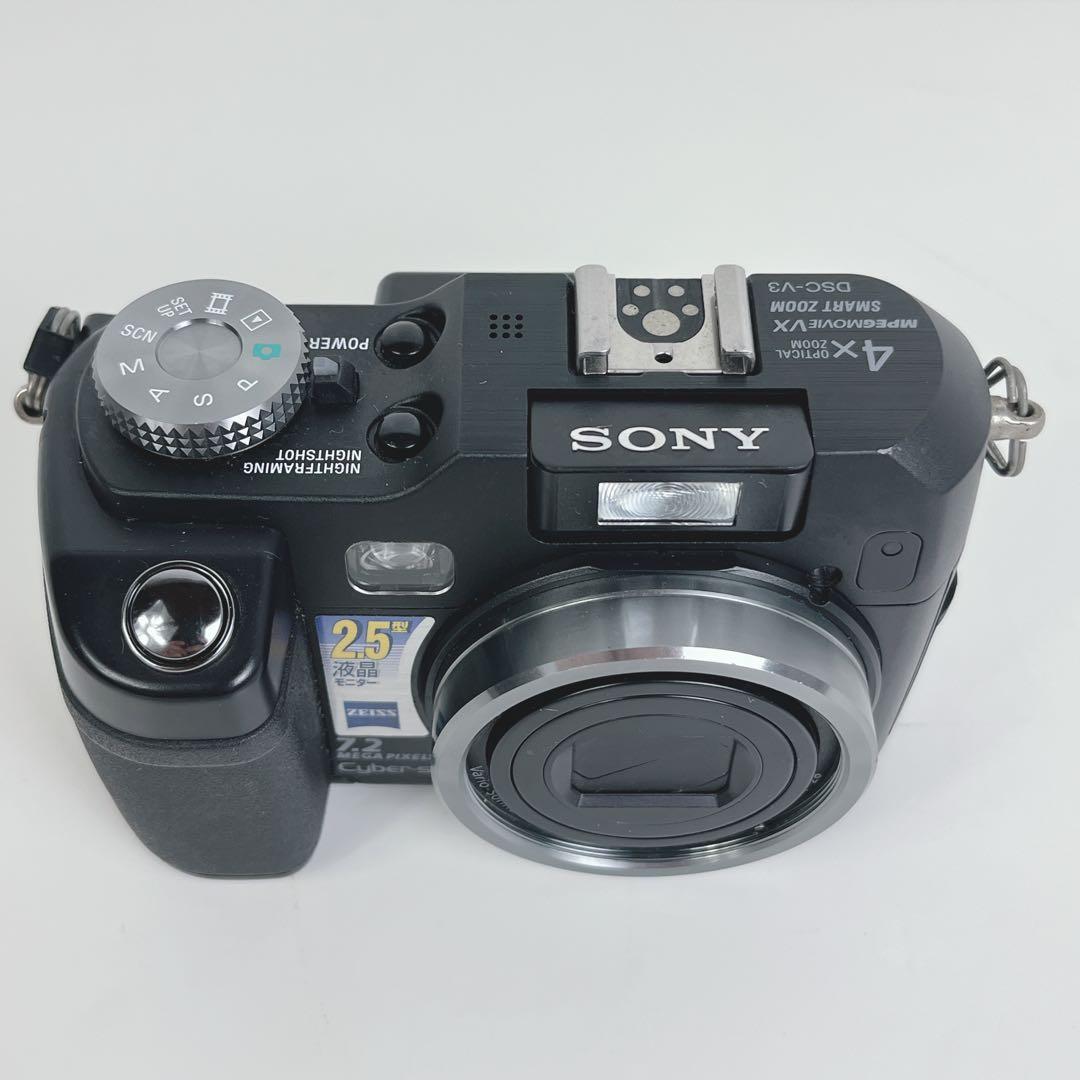 【美品】SONY CYBER-SHOT DSC-V3 デジタルカメラ
