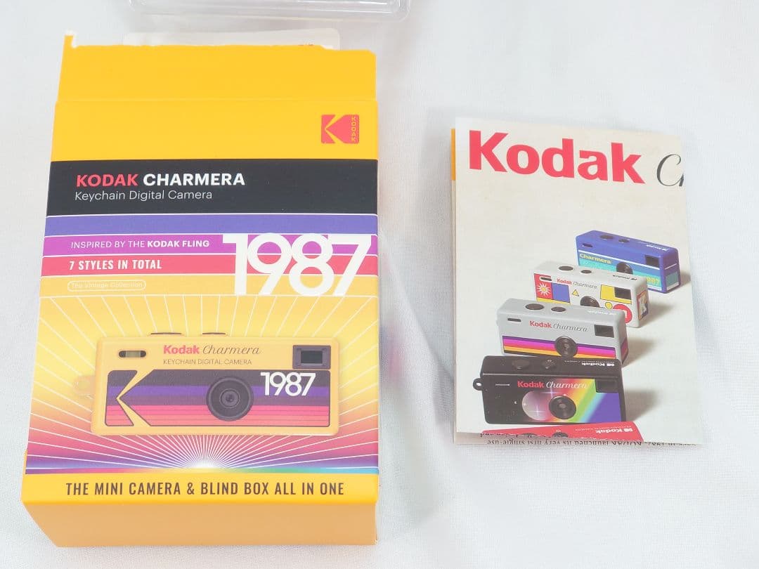 KODAK CHARMERA キーチェーンデジタルカメラ TYPE02 レッド