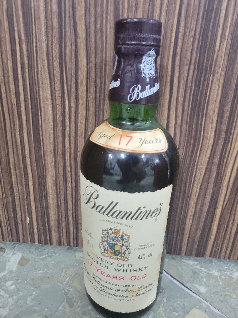 【未開封】 Ballantine's 17 Years スコッチウイスキー