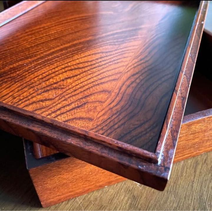 【アンティークがお好きな方】天然木 文箱 木製