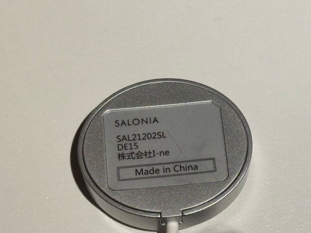 SALONIA サロニア 洗顔ブラシ イオンフェイシャルブラシ