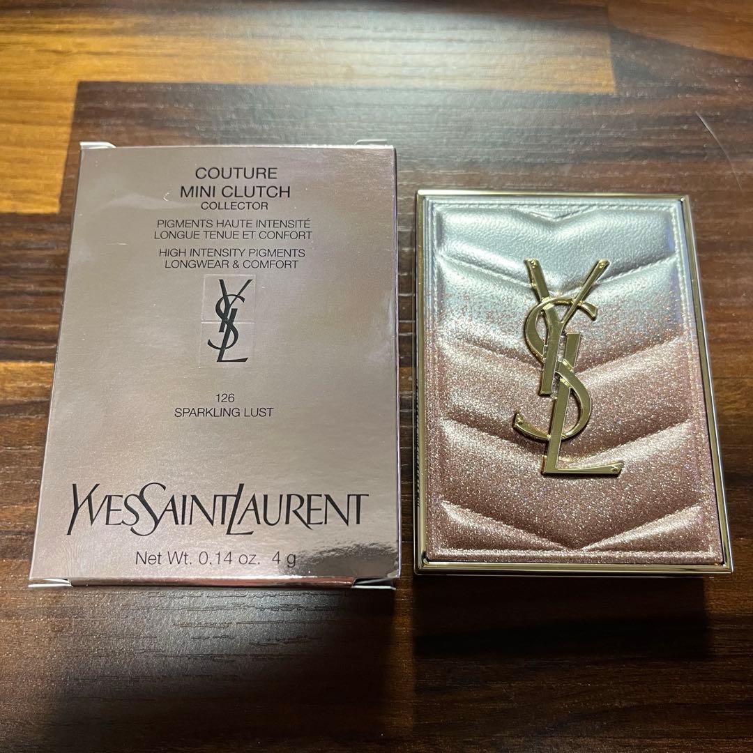YSL クチュールミニクラッチ 126 スパークリングラスト 限定品