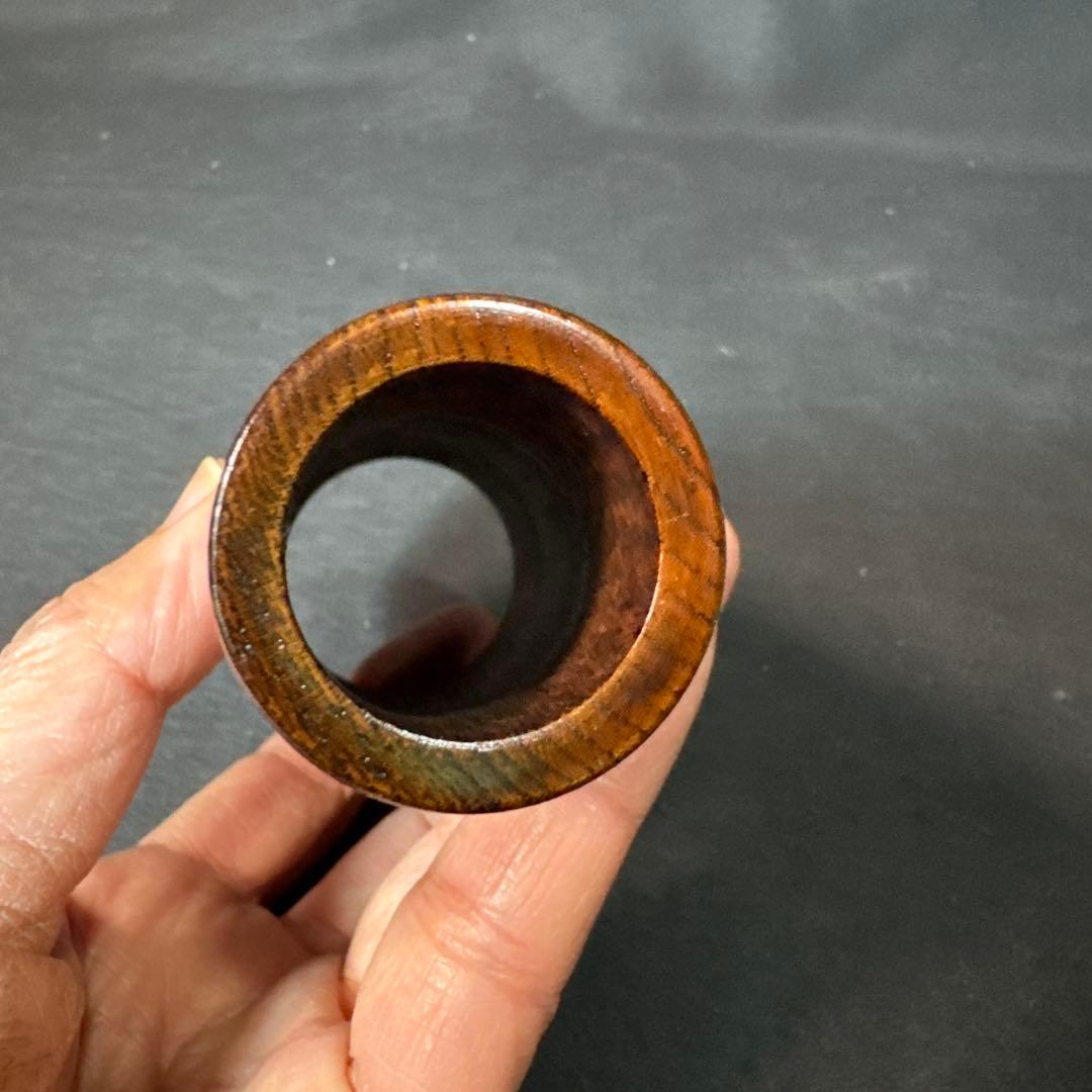 J10 送料無料　けやき　棗　香合　茶筅筒　フキ漆　茶道具3点セット　竹林