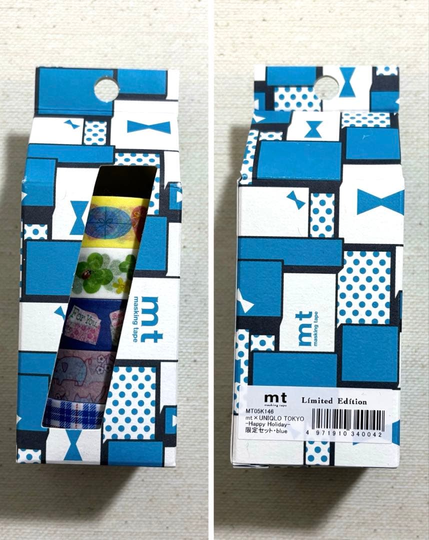 mt×UNIQLO TOKYO-Happy Holiday-限定セット　3セット