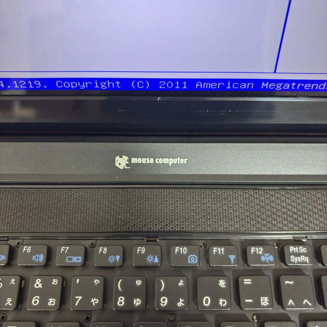 MouseComputer ノートパソコン i7第2世代 1TB 8GB