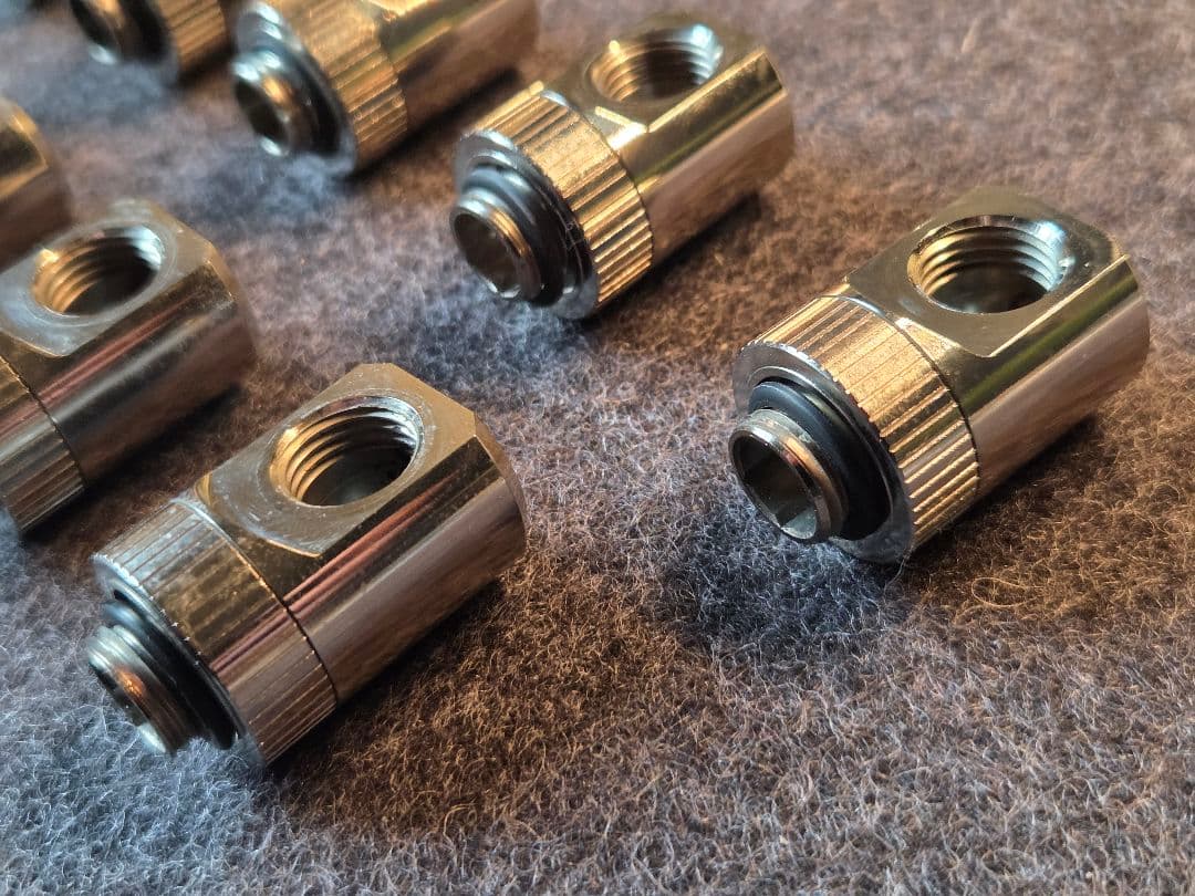 EK Quantum Torque Rotary 90° Nickel 9個