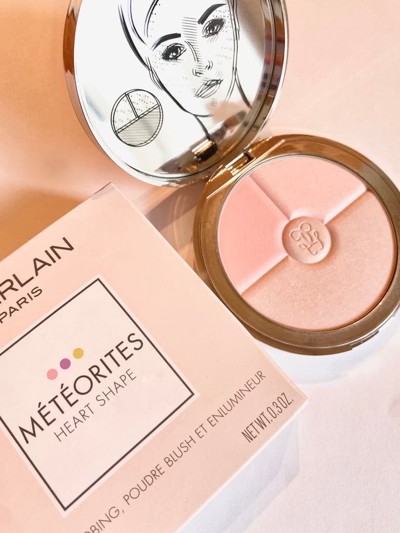 【新品未使用】限定 GUERLAIN ゲラン メテオリット ハートシェイプ