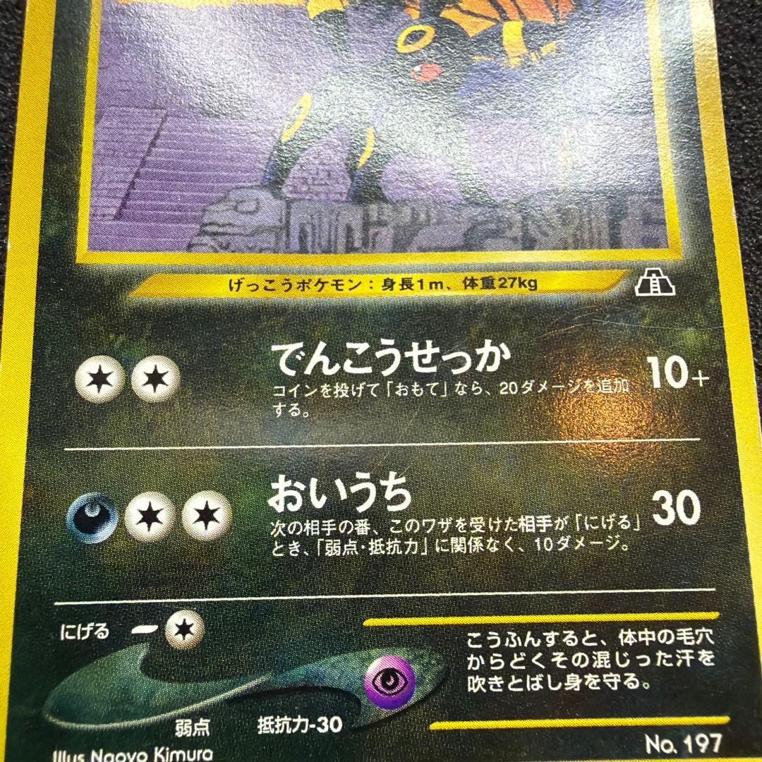 ブラッキー_プレミアムファイル2 ポケモンカード　旧裏