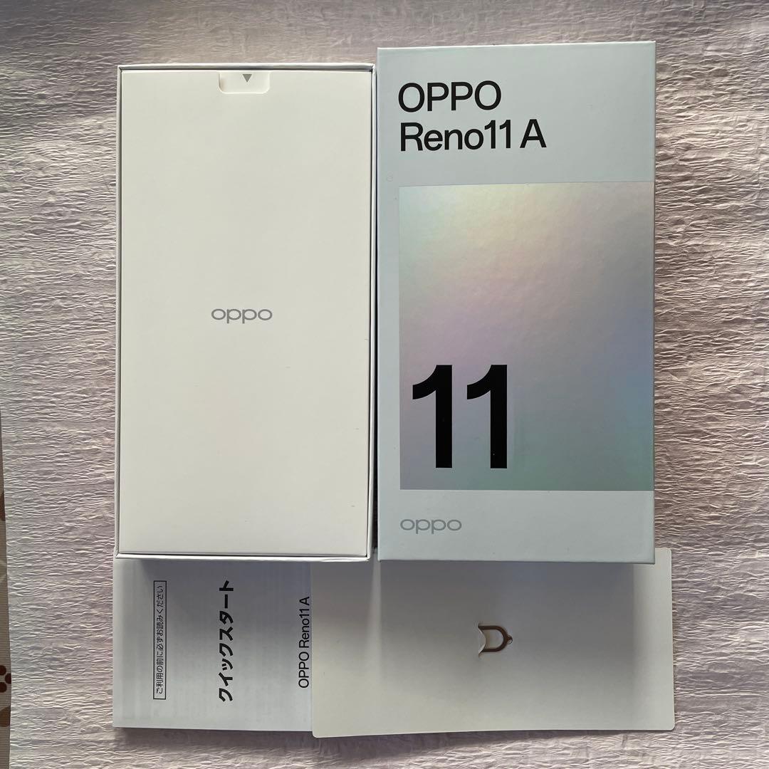 OPPO Reno11 A ダークグリーン 本体
