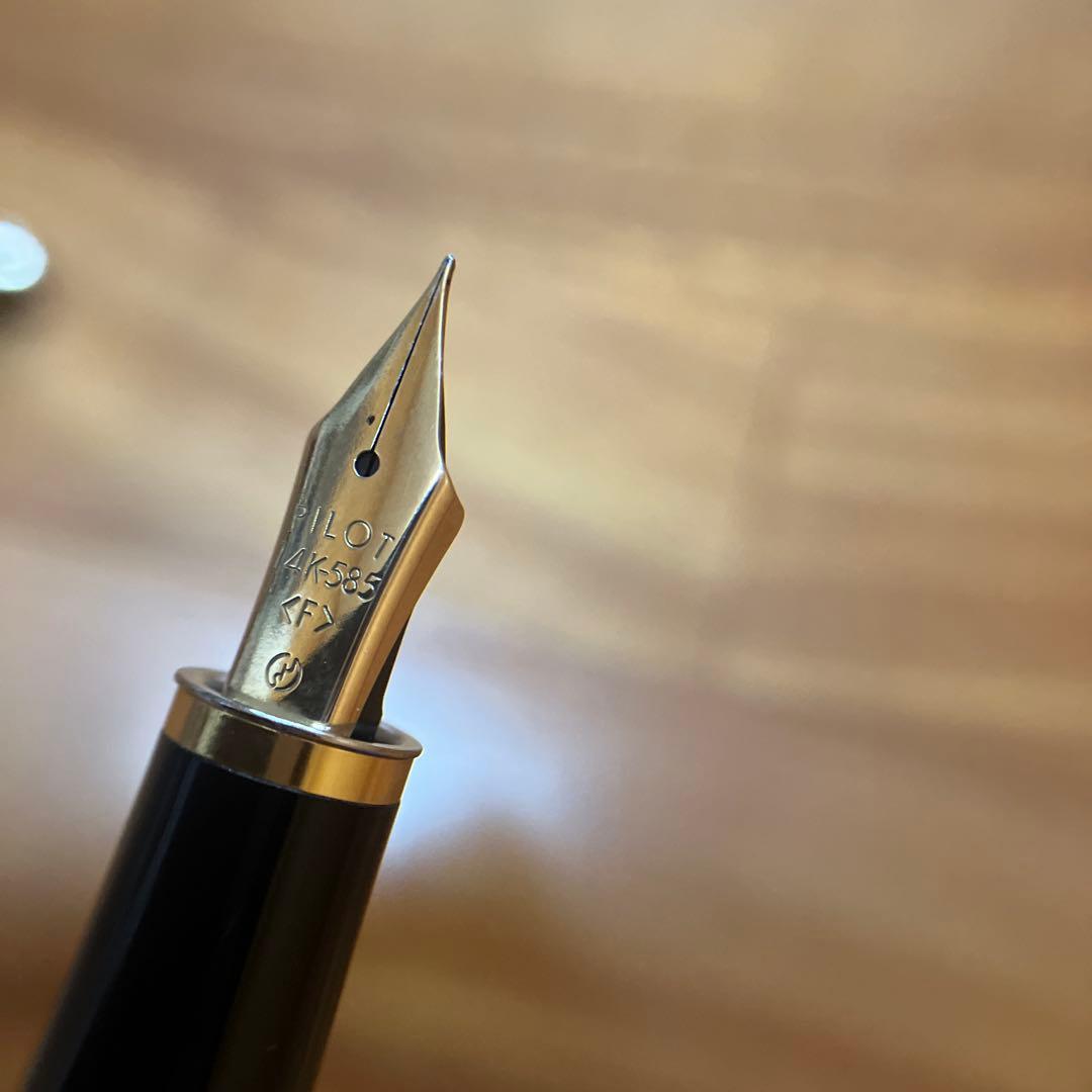 pilot パイロット 万年筆 F 14k-585 グランダム？ ヴィンテージ