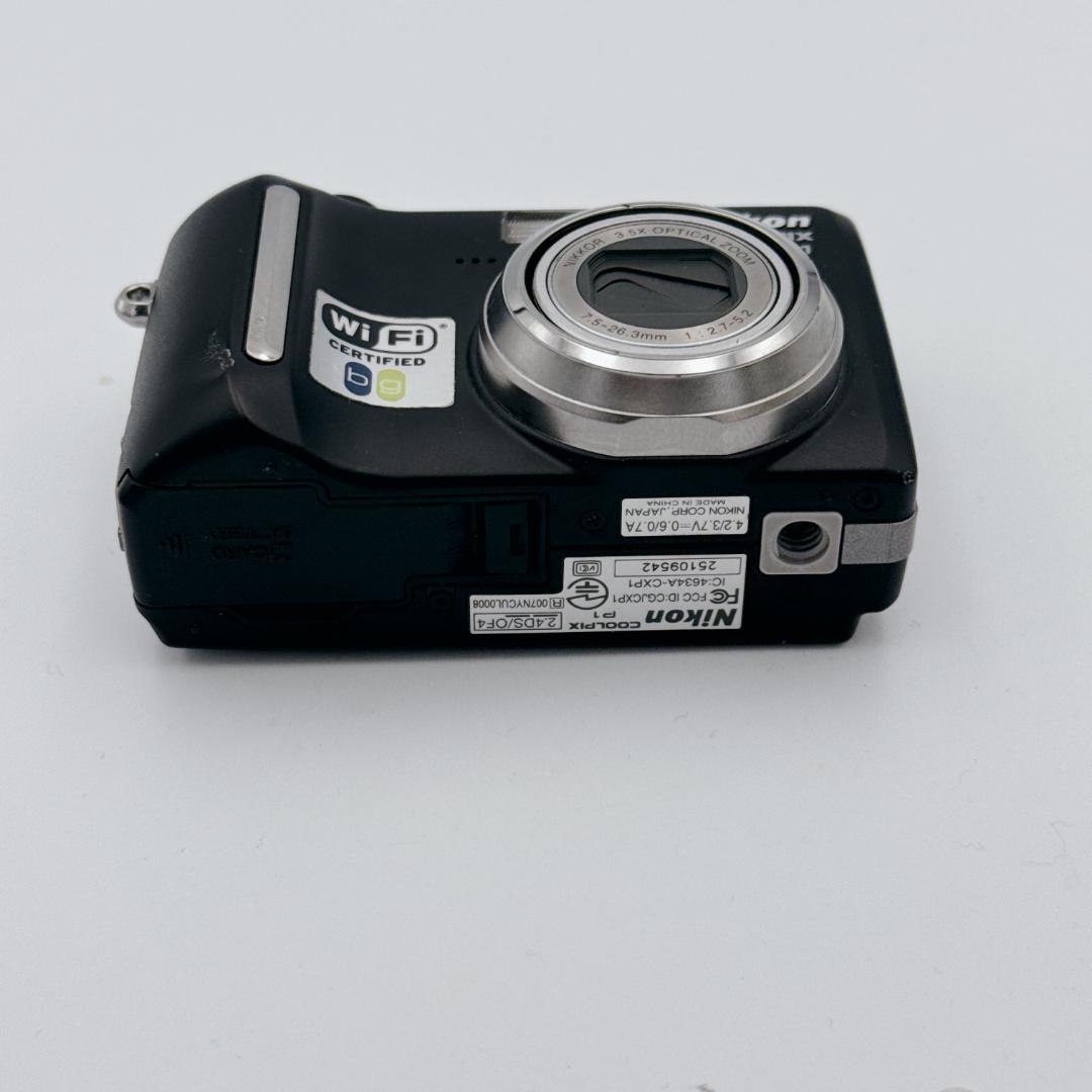 【美品】Nikon COOLPIX P1 デジタルカメラ ブラック 完動品