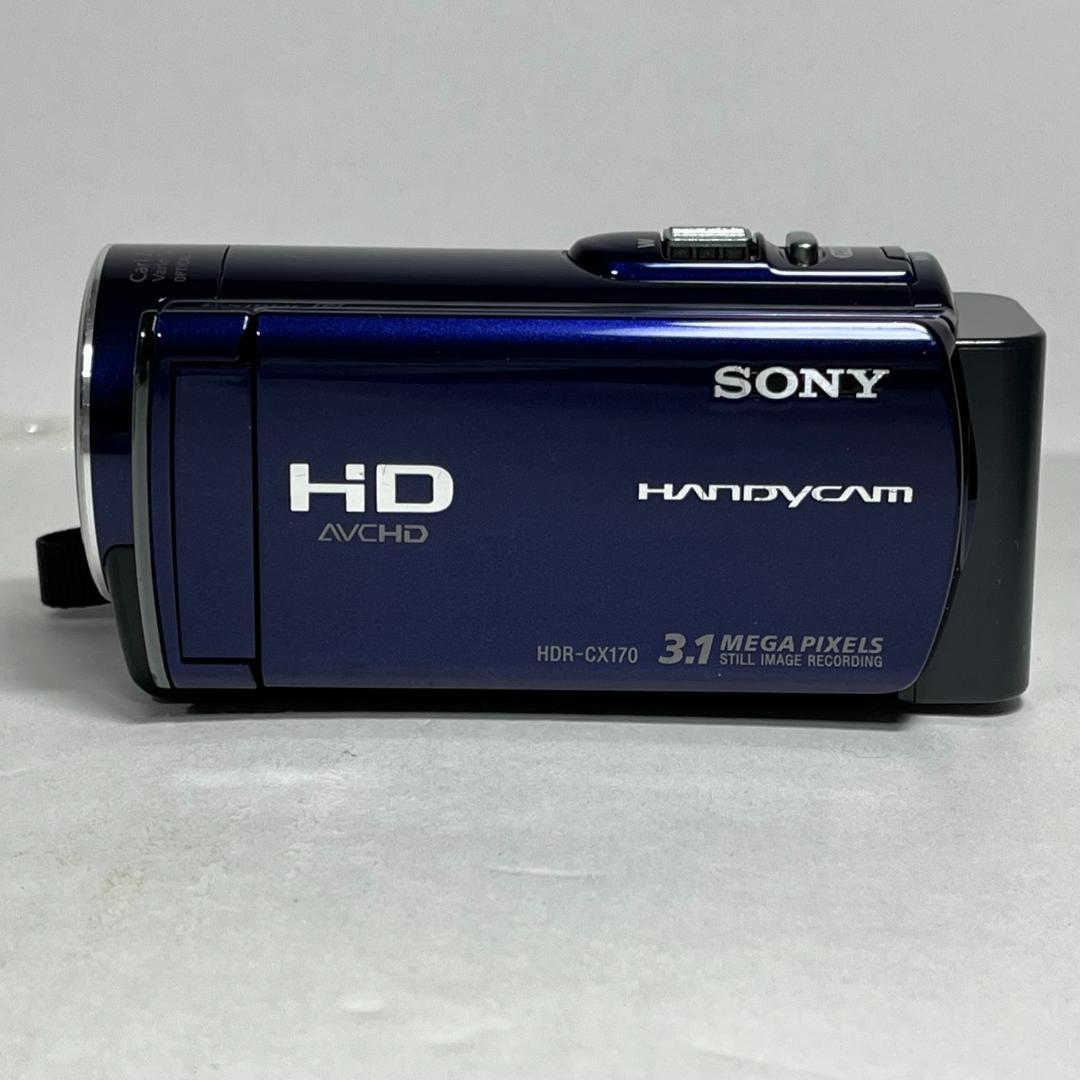 SONY HDR-CX170 デジタルHDビデオカメラ ブルー