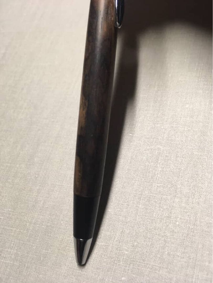 野原工芸　特上黒柿旧型固定式金具付き