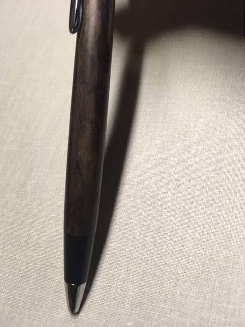野原工芸　特上黒柿旧型固定式金具付き