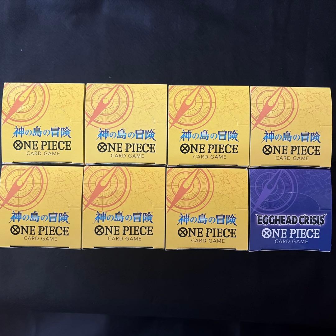 神の島の冒険 7BOX EGGHEAD CRISIS 1BOXテープ付き