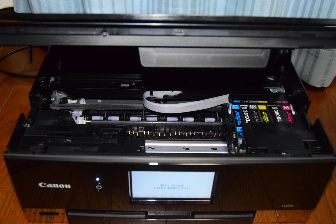 美品・即使用可! Canon TS8430 インクジェット複合機 印刷テストOK