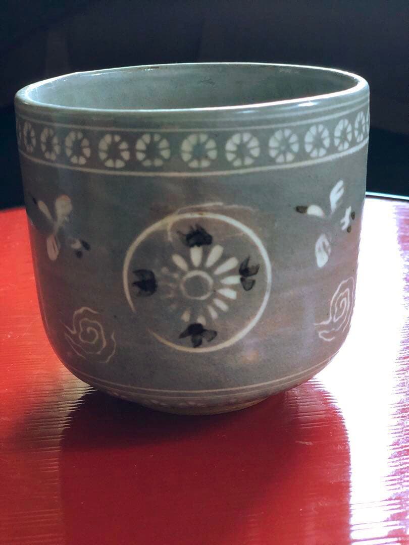 茶器/茶道具　抹茶茶碗　筒茶碗