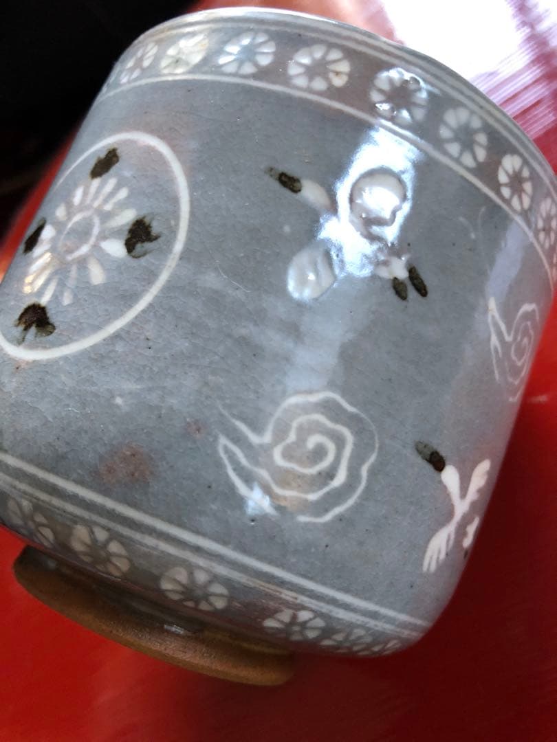 茶器/茶道具　抹茶茶碗　筒茶碗