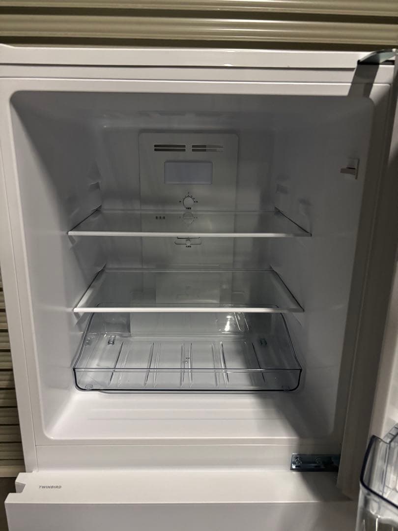 【美品】ツインバード 2ドア冷凍冷蔵庫 HR-G912 2023年