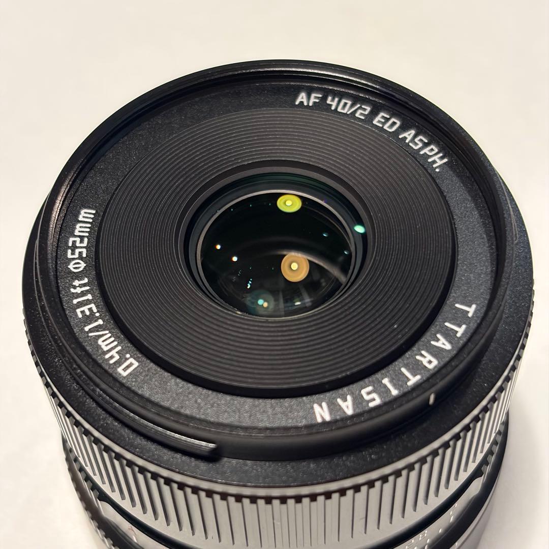 TTArtisan AF 40mm f2 Lマウント