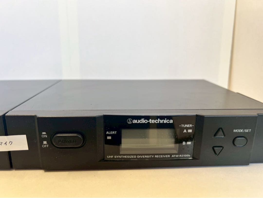audio-technica ATW-4120b UHFレシーバー2台セット