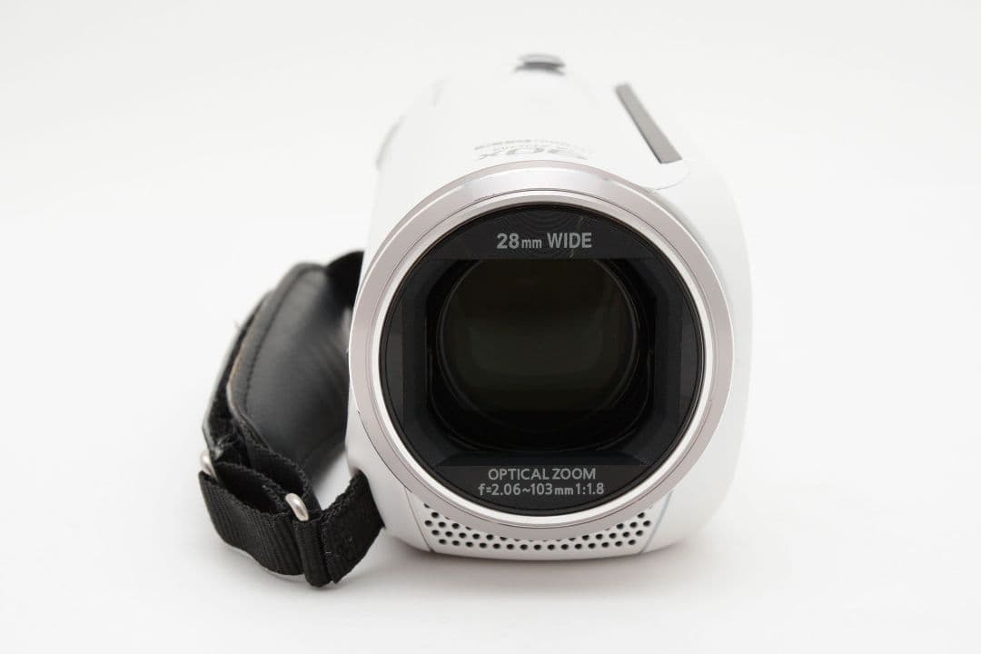 極美品Panasonic HC-V480MS ホワイト　ハンディカムビデオカメラ
