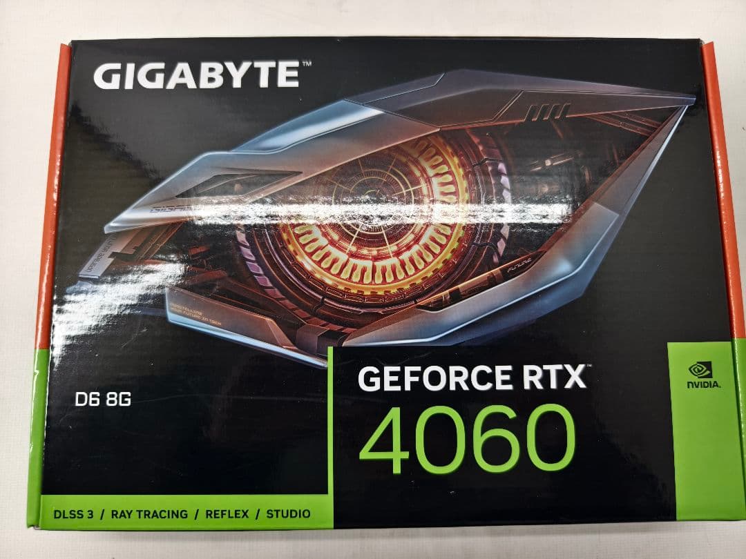 GIGABYTE NVIDIA GEFORCE RTX4060 8GB グラボ