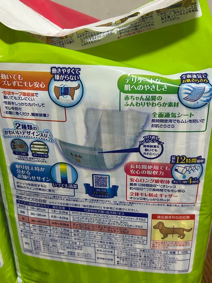 専用です！　値下げ！ユニチャーム マナーウェア Sサイズ ×2 ss×2
