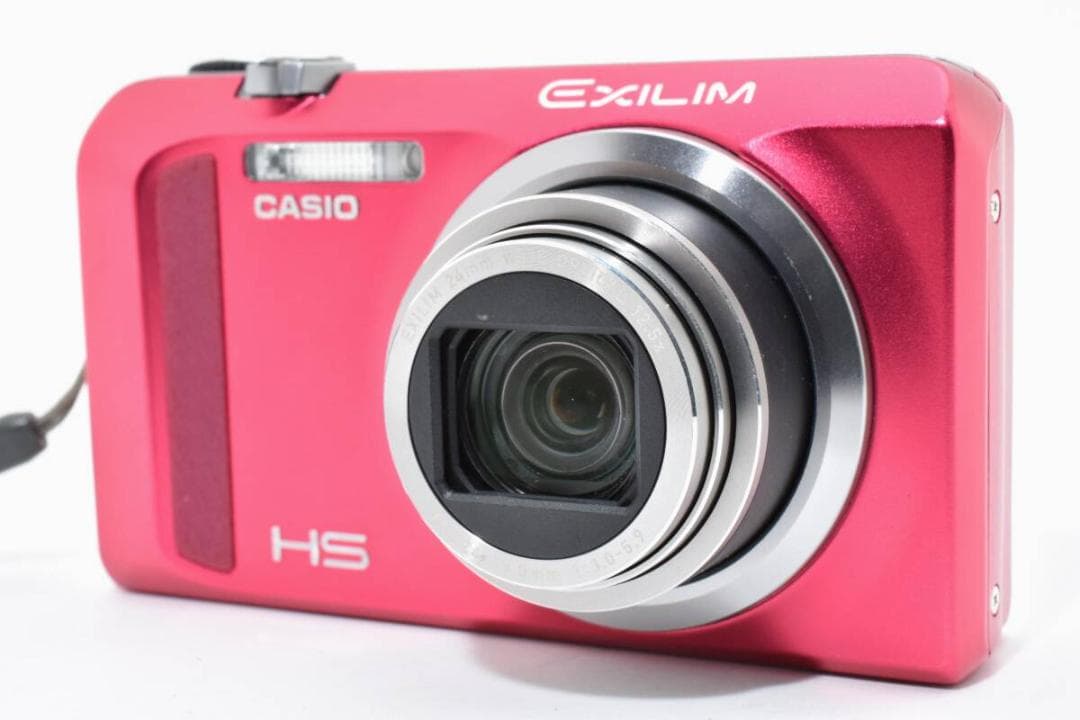 極美品 カシオ　CASIO EXILIM EX-ZR500 レッド ＃A520