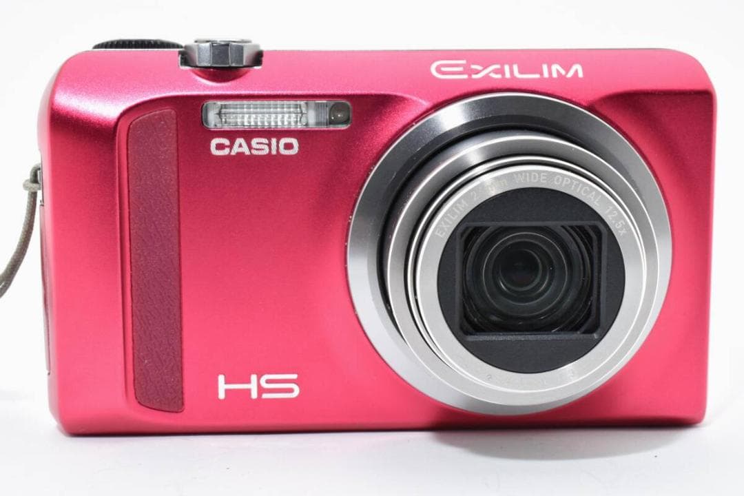極美品 カシオ　CASIO EXILIM EX-ZR500 レッド ＃A520