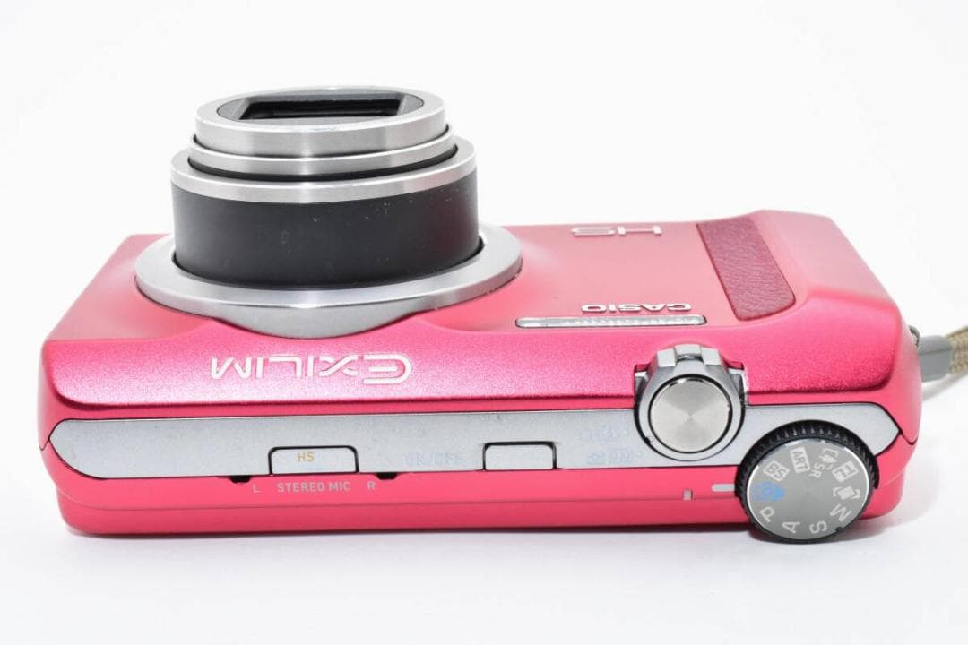 極美品 カシオ　CASIO EXILIM EX-ZR500 レッド ＃A520