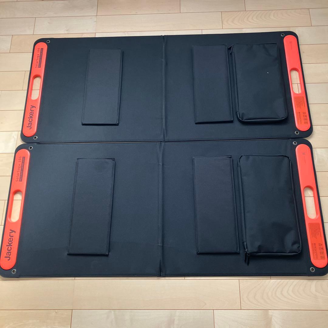 Jackery SolarSaga 100 100W ソーラーパネル　2枚セット
