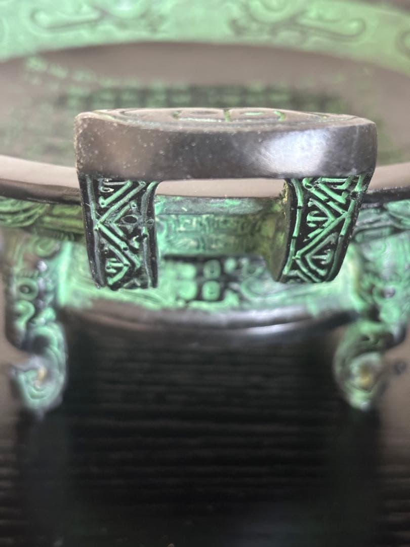 兎*様 中国骨董品　古青　周期 古代紋副葬品 古玩