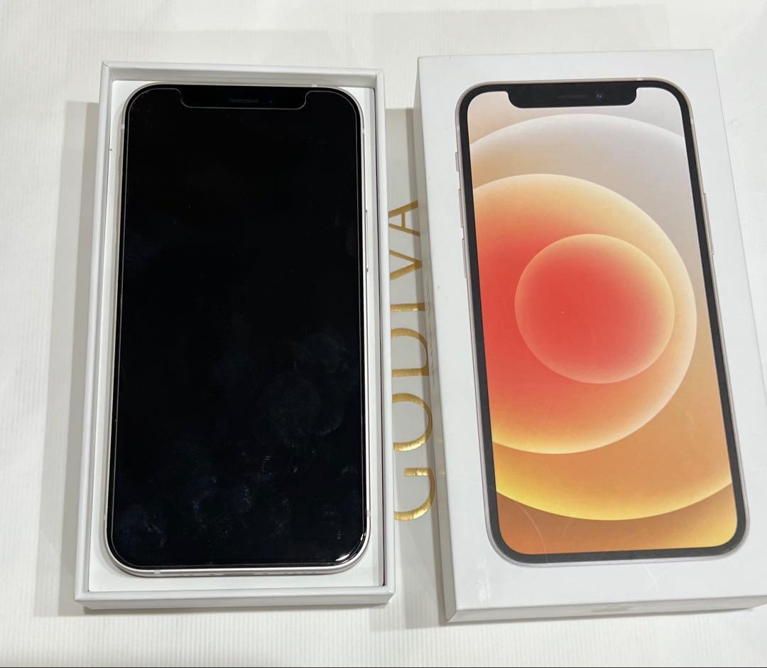 Apple iPhone 12 mini 64gb ホワイト 箱付き