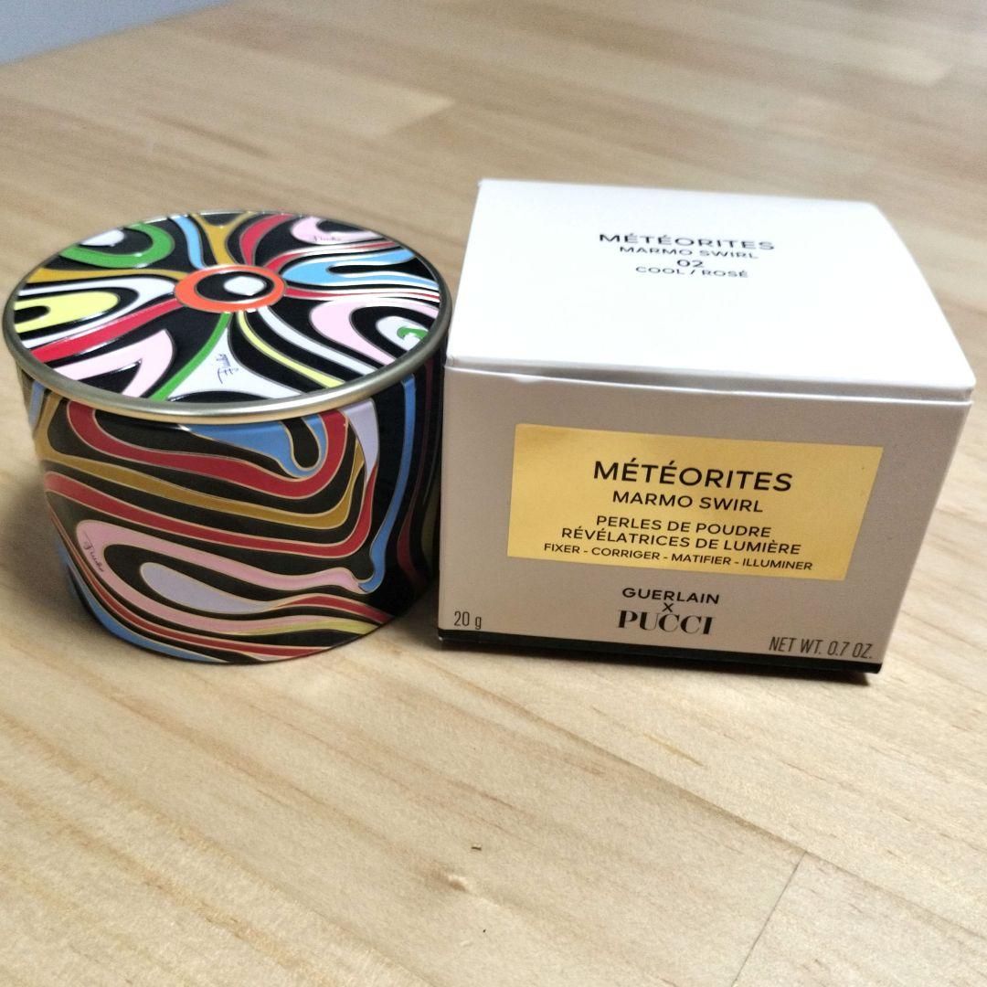 新品GUERLAIN & PUCCIメテオリットビーユ02フェイスパウダー20g