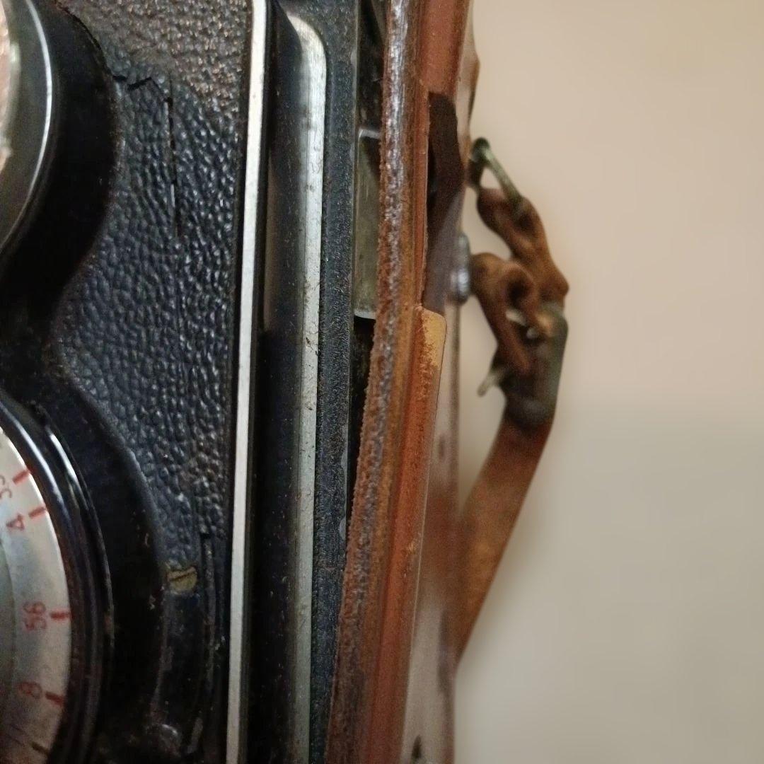 【ジャンク品】Yashicaflex　二眼レフカメラ 　ヤシカフレックス