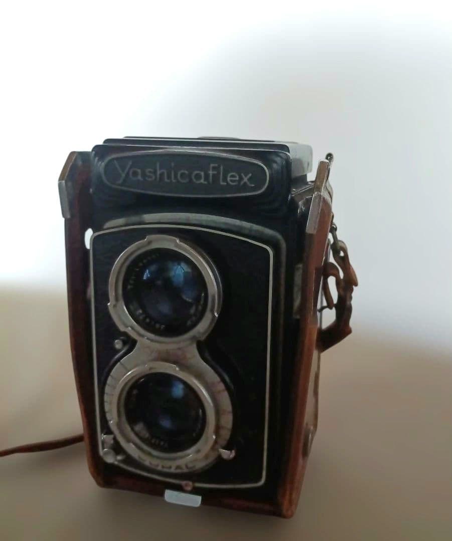 【ジャンク品】Yashicaflex　二眼レフカメラ 　ヤシカフレックス