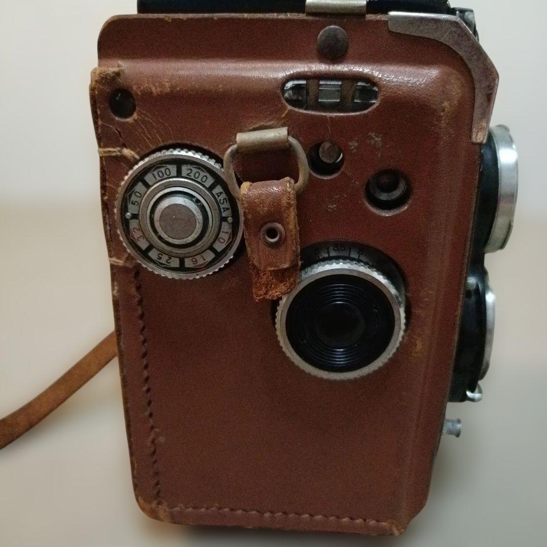 【ジャンク品】Yashicaflex　二眼レフカメラ 　ヤシカフレックス