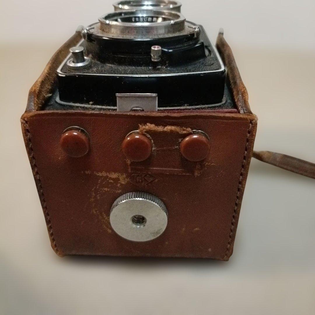 【ジャンク品】Yashicaflex　二眼レフカメラ 　ヤシカフレックス