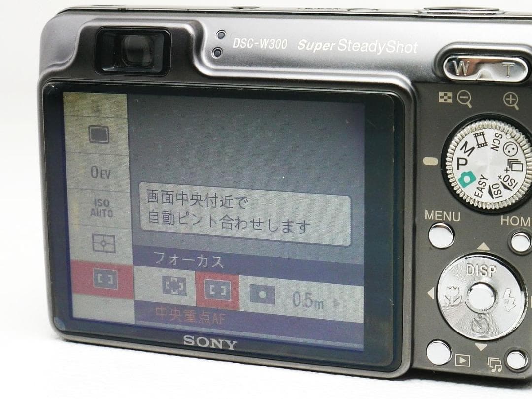 SONY サイバーショット DSC-W300 デジタルカメラ 中古 試写有り