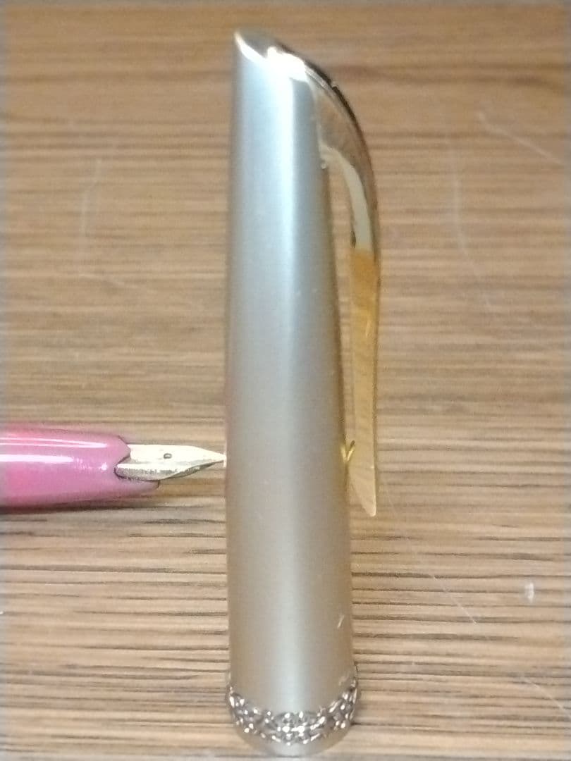 プラチナ　platinum　万年筆 18Kゴールド　現状品