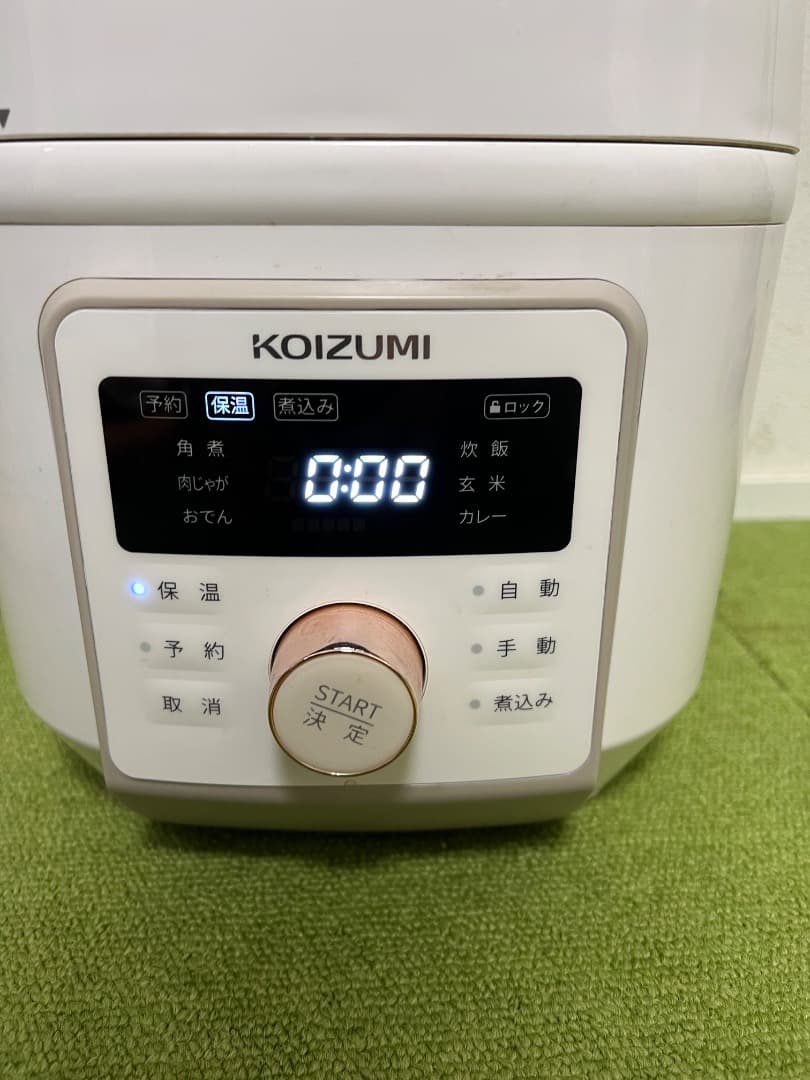 KOIZUMI 電気圧力鍋 ホワイト KSC-4501