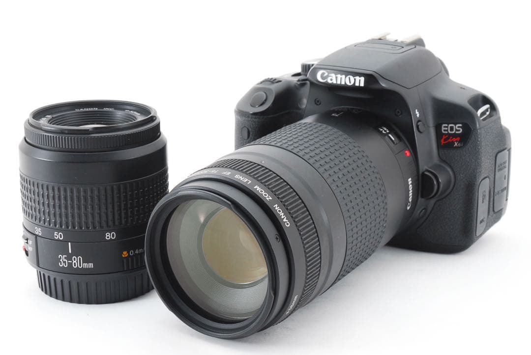 Canon EOS Kiss X6i 標準&望遠ダブルレンズセット