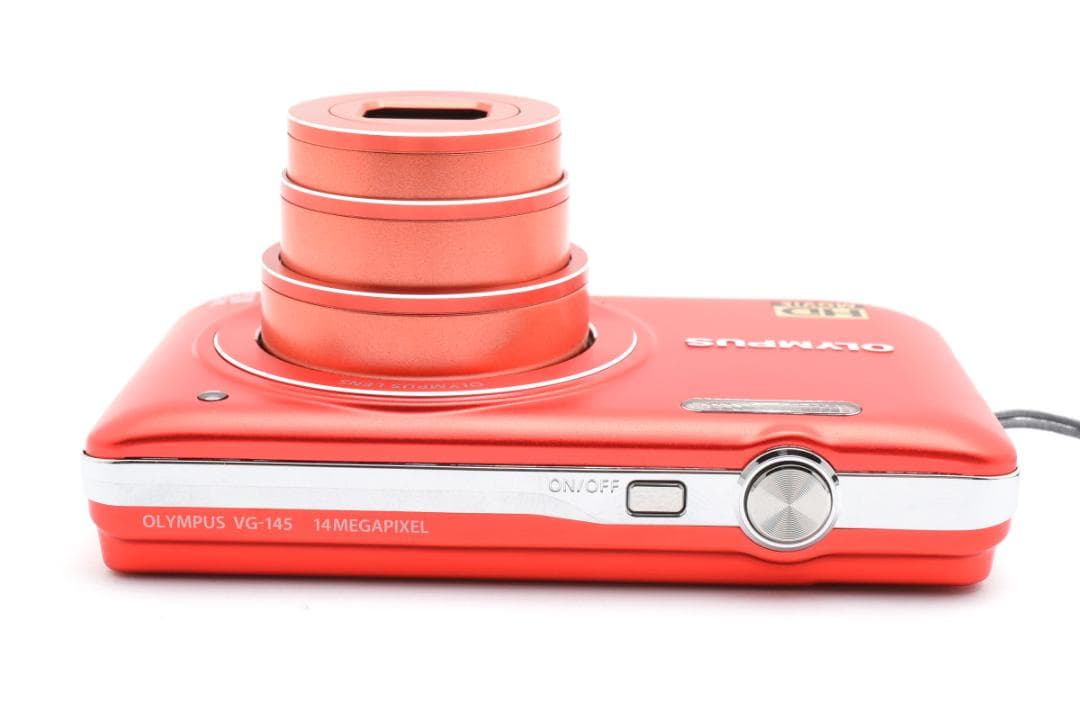 【美品】OLYMPUS VG-145 レッド　動作確認済