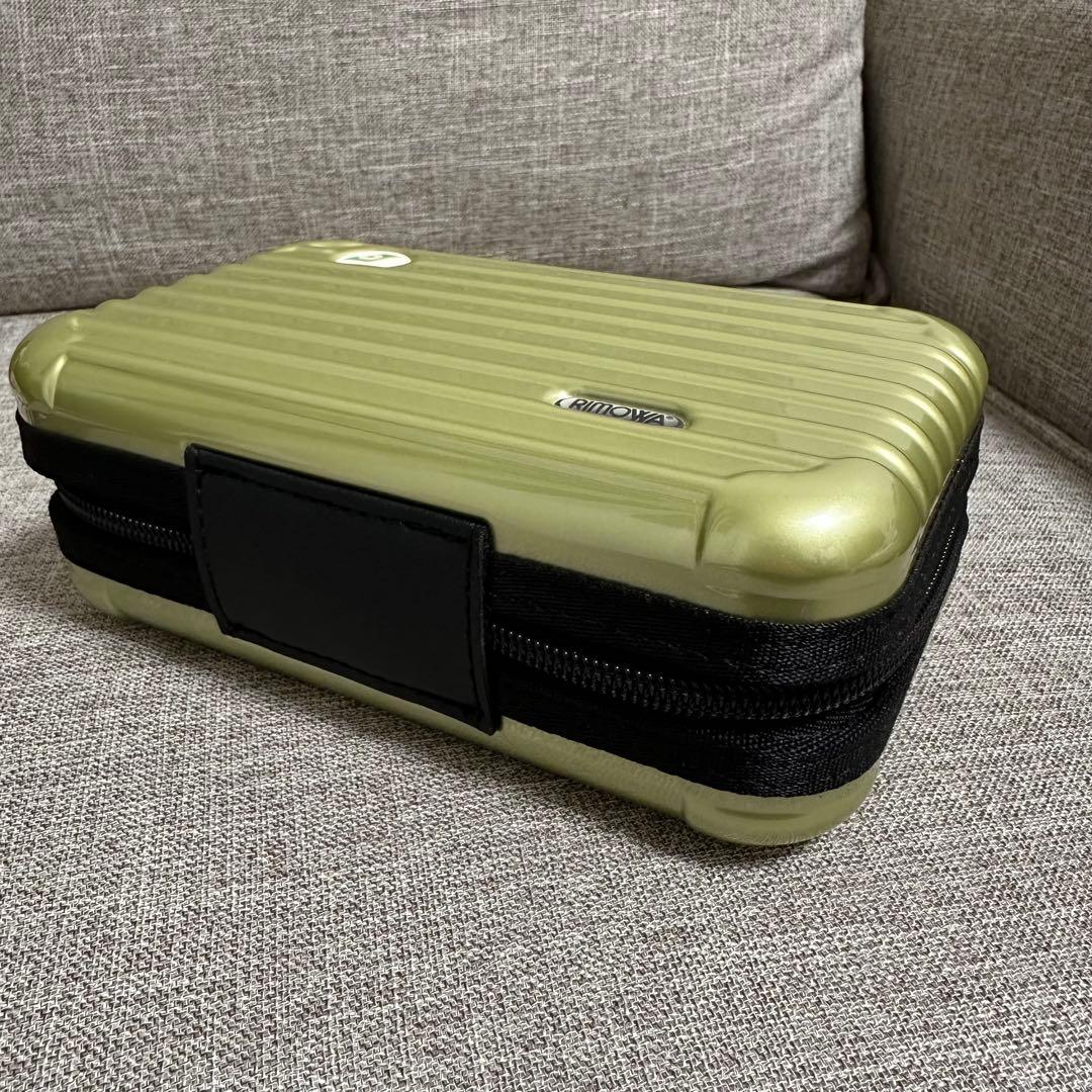 RIMOWA リモワ アメニティポーチ オリーブグリーン 旅行 ポーチ トラベル
