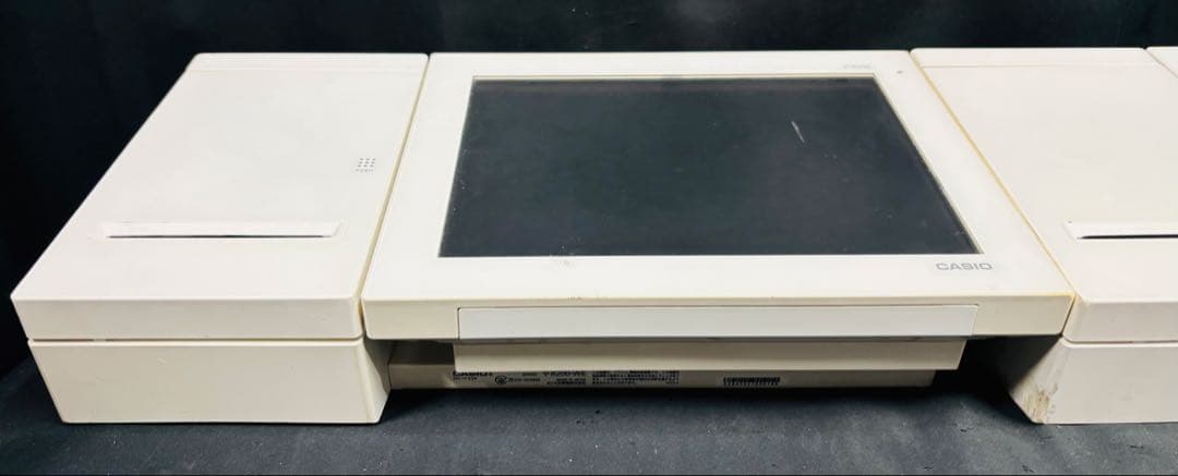 DCasio V-R200 レジスター 電子 タッチパネル カシオ 2個セット
