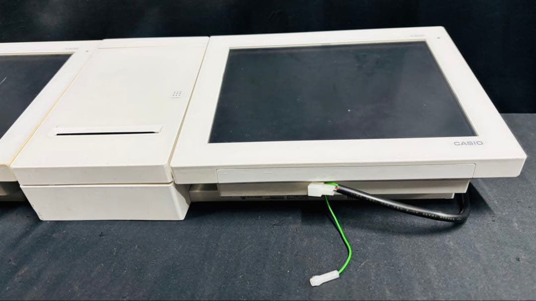 DCasio V-R200 レジスター 電子 タッチパネル カシオ 2個セット