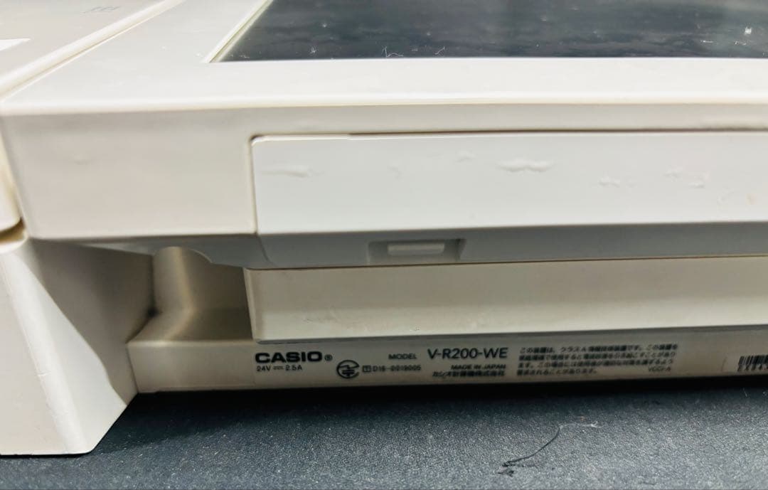 DCasio V-R200 レジスター 電子 タッチパネル カシオ 2個セット